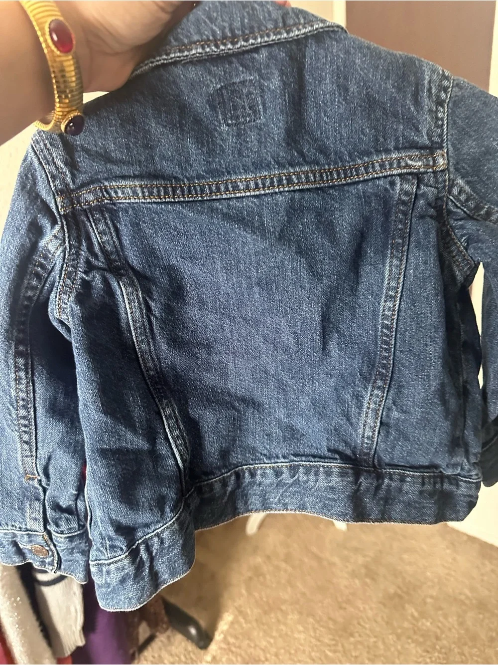 GAP Kids Dark Blue Denim Jacket